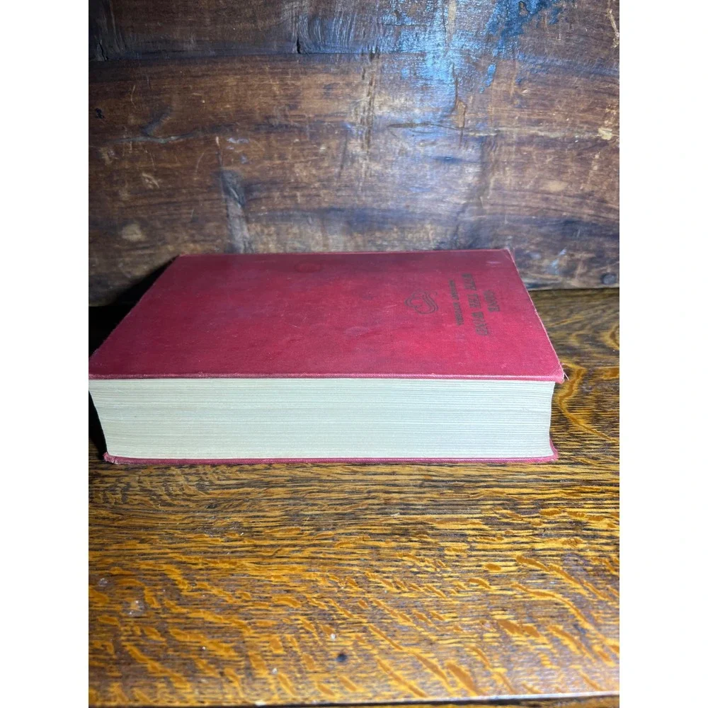 Gone With The Wind 1939 Hardcover Margaret Mitchell Macmillan Red Vintage Book